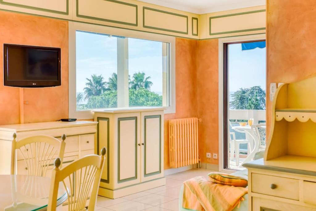 A6- 2 Bdr Incredible Sea View - Ac, Garage & Terrace Apartamento Antibes Exterior foto