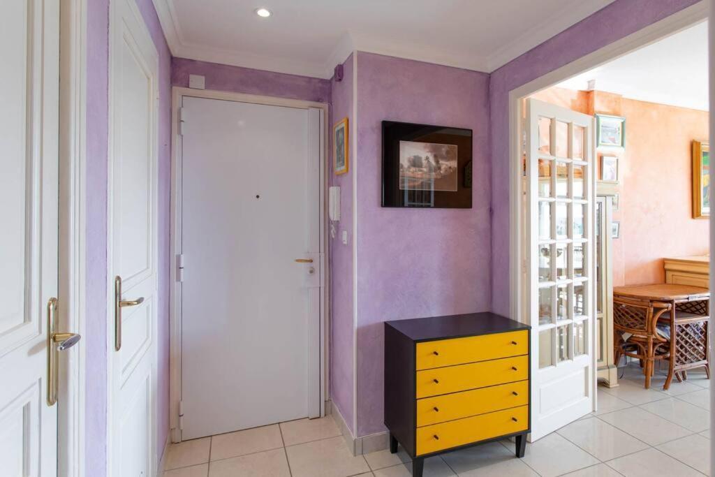 A6- 2 Bdr Incredible Sea View - Ac, Garage & Terrace Apartamento Antibes Exterior foto