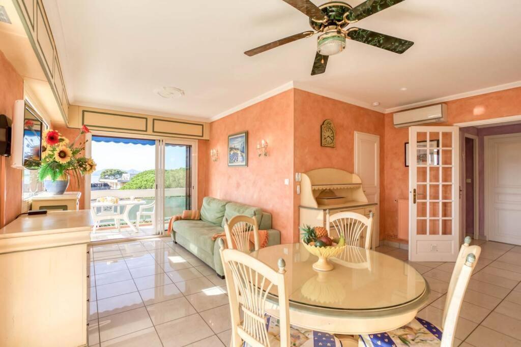 A6- 2 Bdr Incredible Sea View - Ac, Garage & Terrace Apartamento Antibes Exterior foto