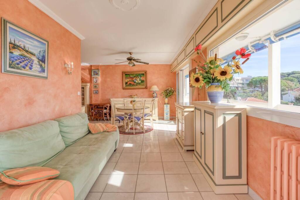 A6- 2 Bdr Incredible Sea View - Ac, Garage & Terrace Apartamento Antibes Exterior foto